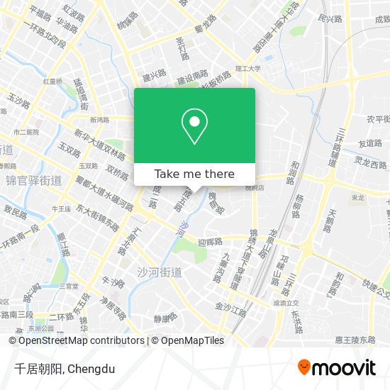 千居朝阳 map