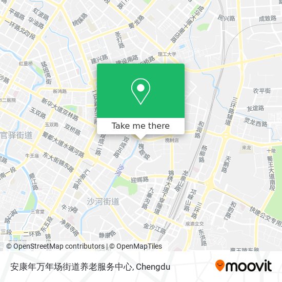 安康年万年场街道养老服务中心 map