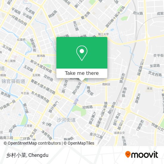 乡村小菜 map