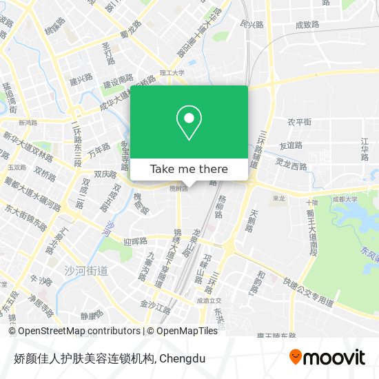 娇颜佳人护肤美容连锁机构 map