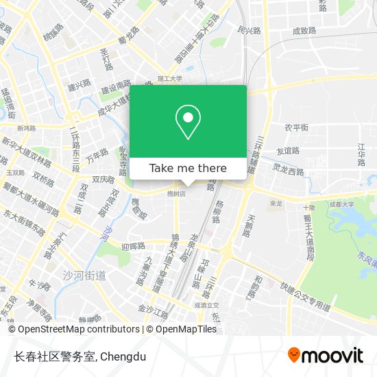 长春社区警务室 map
