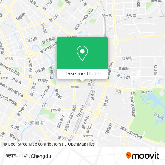 宏苑-11栋 map