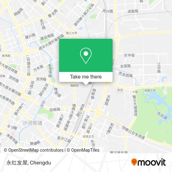 永红发屋 map