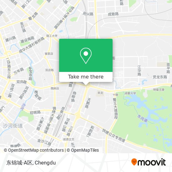 东锦城-A区 map
