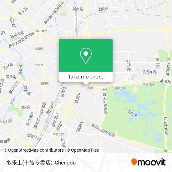 多乐士(十陵专卖店) map