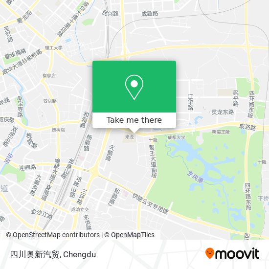 四川奥新汽贸 map