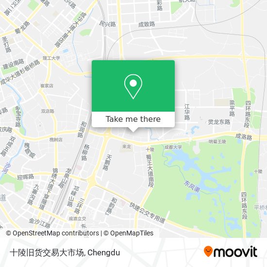 十陵旧货交易大市场 map