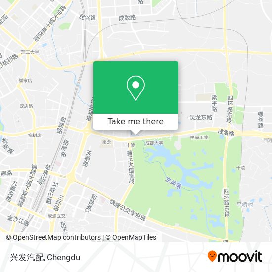 兴发汽配 map