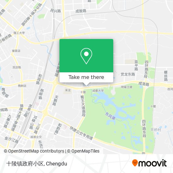 十陵镇政府小区 map
