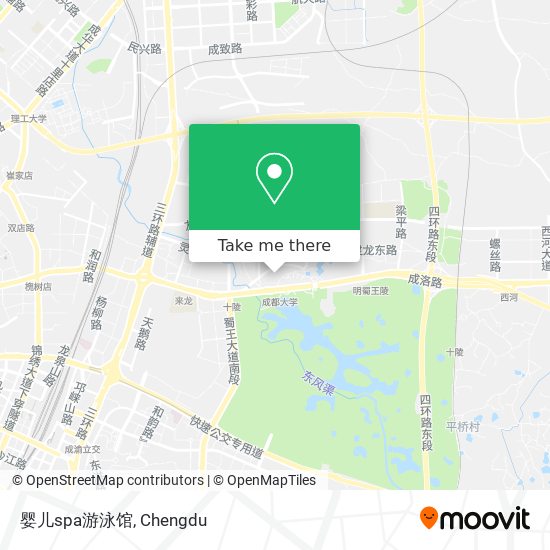 婴儿spa游泳馆 map