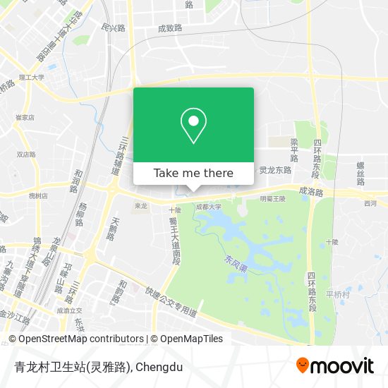青龙村卫生站(灵雅路) map
