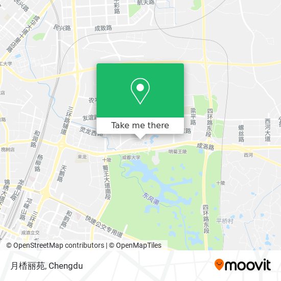 月楿丽苑 map