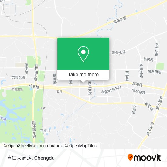 博仁大药房 map