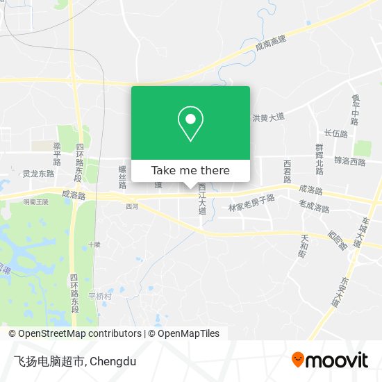 飞扬电脑超市 map