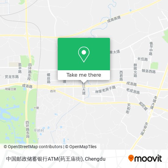 中国邮政储蓄银行ATM(药王庙街) map