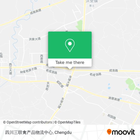 四川三联禽产品物流中心 map