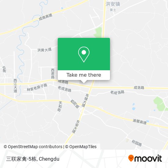 三联家禽-5栋 map