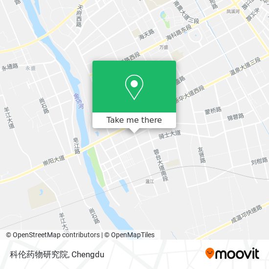 科伦药物研究院 map