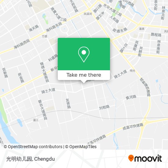 光明幼儿园 map