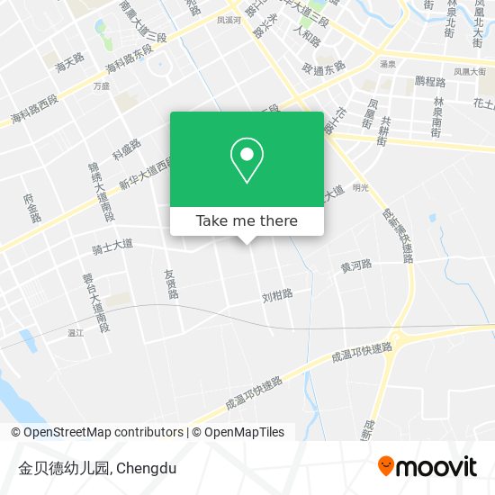 金贝德幼儿园 map