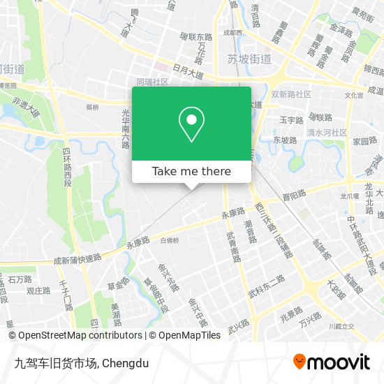 九驾车旧货市场 map