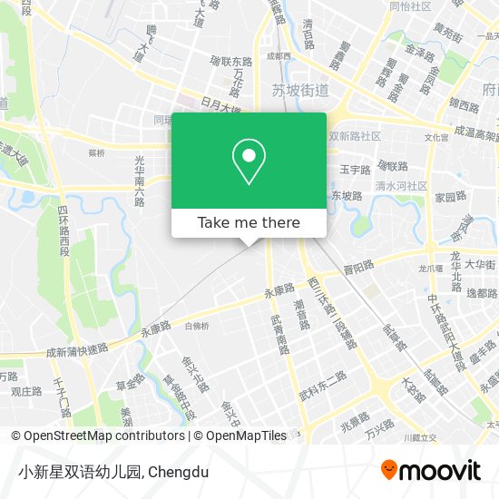 小新星双语幼儿园 map