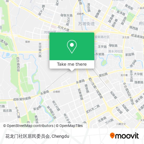 花龙门社区居民委员会 map