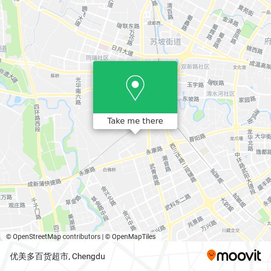 优美多百货超市 map