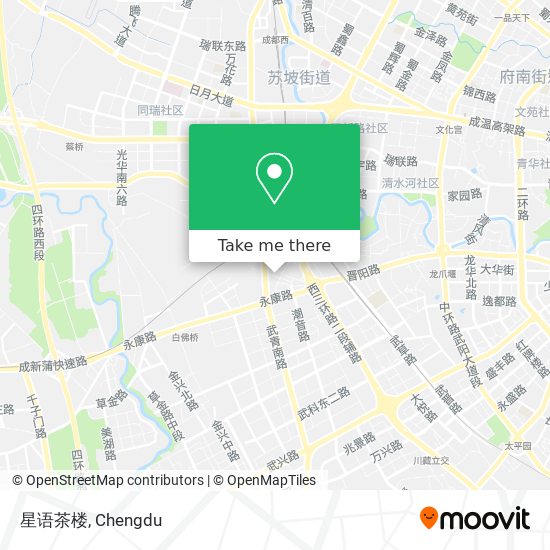 星语茶楼 map