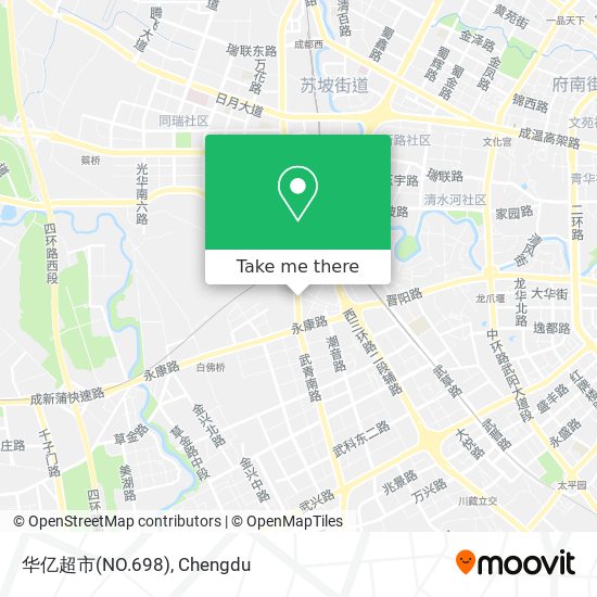 华亿超市(NO.698) map