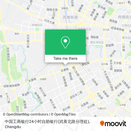 中国工商银行24小时自助银行(武青北路分理处) map