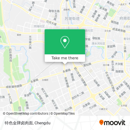 特色金牌卤肉面 map