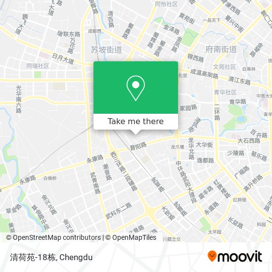 清荷苑-18栋 map