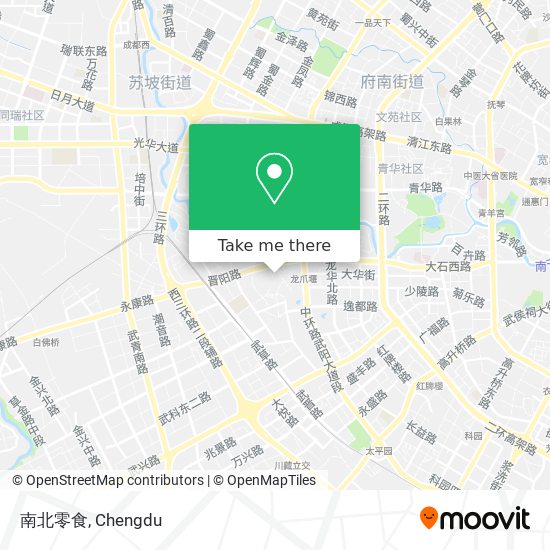 南北零食 map