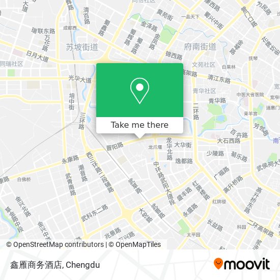 鑫雁商务酒店 map