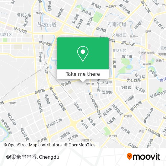 锅梁豪串串香 map