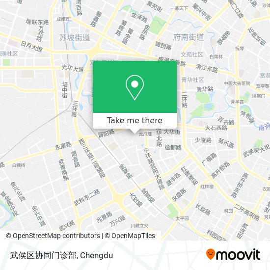武侯区协同门诊部 map