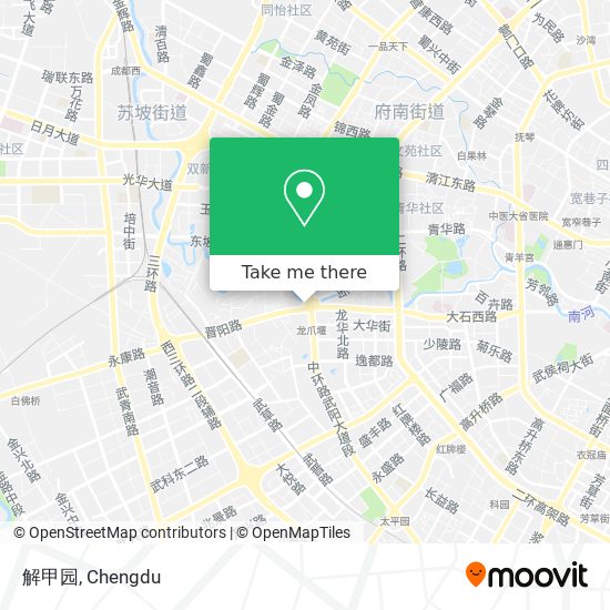 解甲园 map
