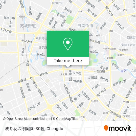 成都花园朗庭园-30幢 map