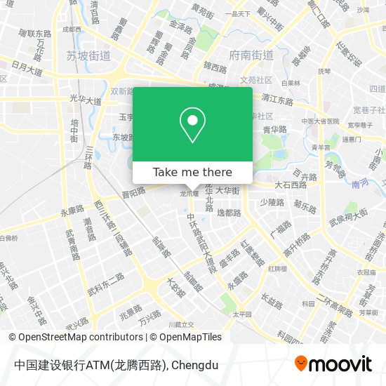 中国建设银行ATM(龙腾西路) map