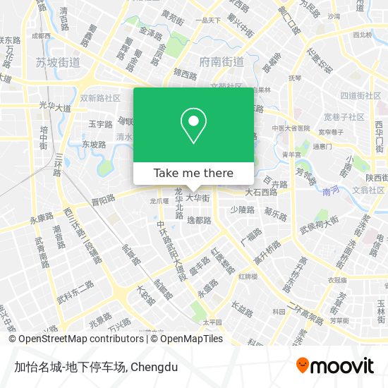 加怡名城-地下停车场 map