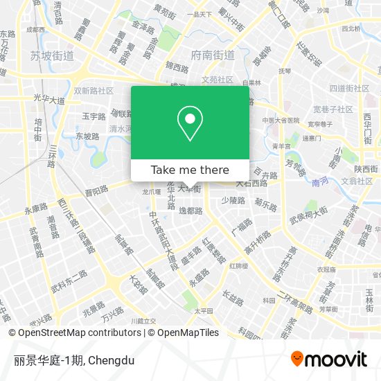 丽景华庭-1期 map
