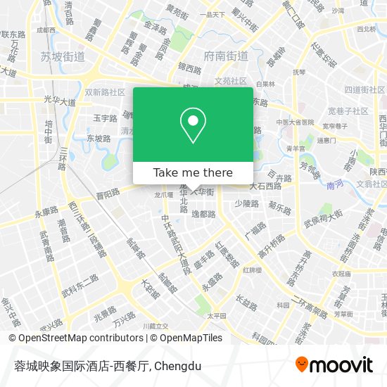 蓉城映象国际酒店-西餐厅 map