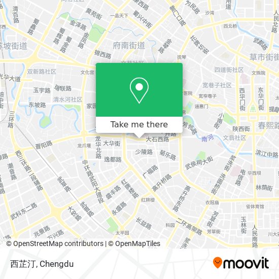 西芷汀 map