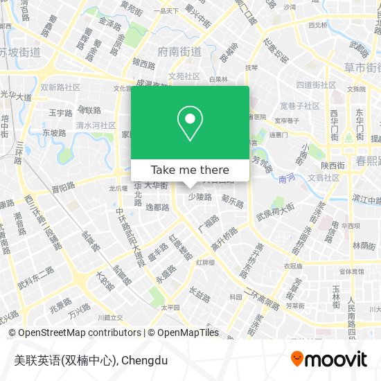 美联英语(双楠中心) map