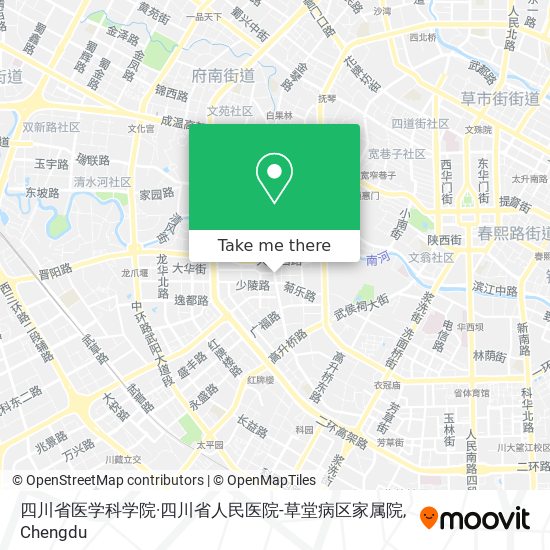 四川省医学科学院·四川省人民医院-草堂病区家属院 map
