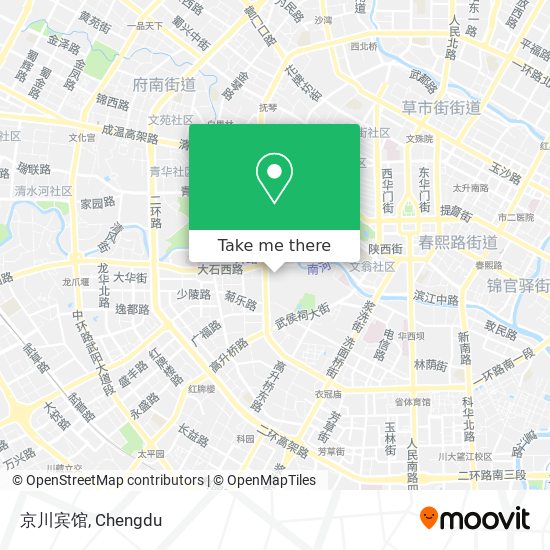 京川宾馆 map