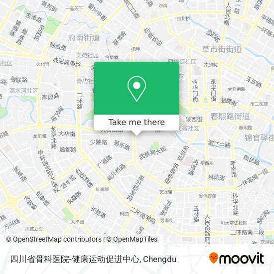 四川省骨科医院-健康运动促进中心 map