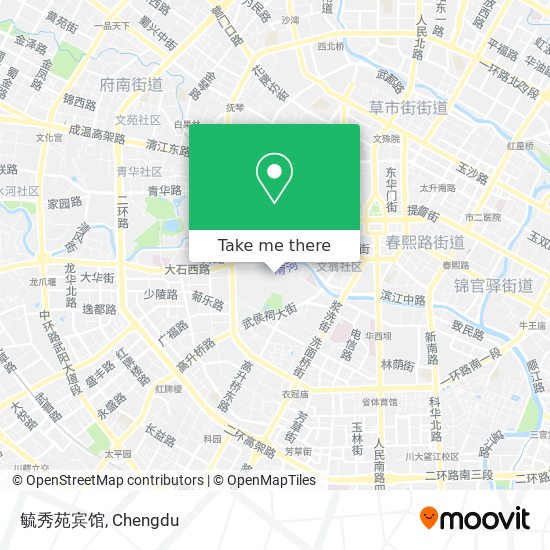 毓秀苑宾馆 map
