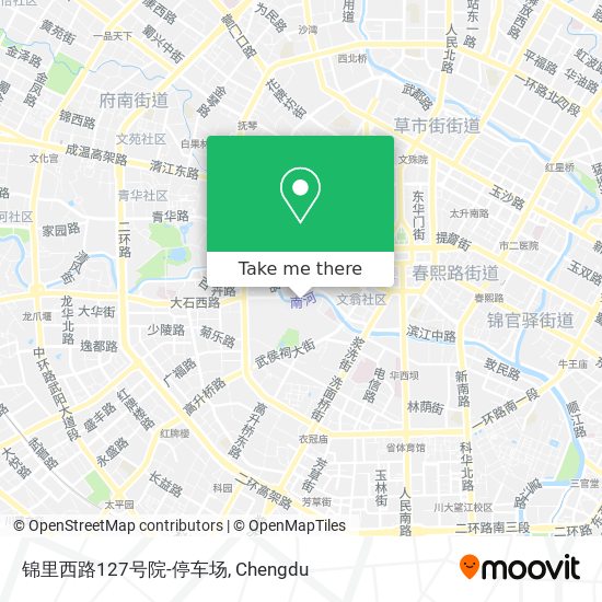 锦里西路127号院-停车场 map